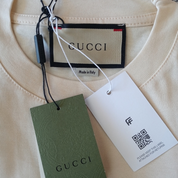 SOLD OUT🎉Authentic Gucci Men T shirt Size M & L available XL also  Blade Design - Picture 11 of 12